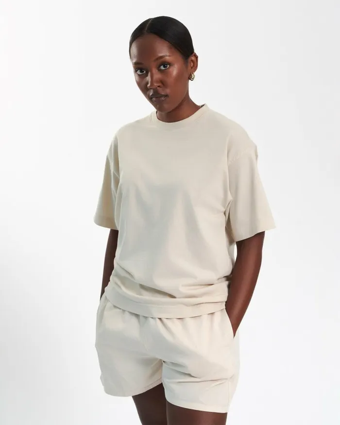 Women TShirts Colorful Standard Oversized Organic TShirt Limestone Grey