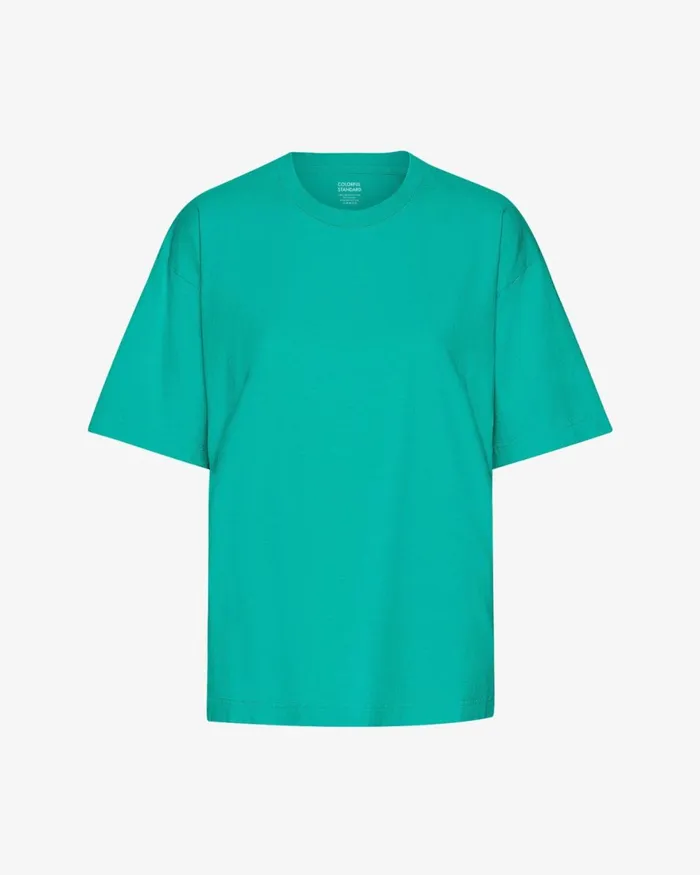 Women TShirts Colorful Standard Oversized Organic TShirt Tropical Sea