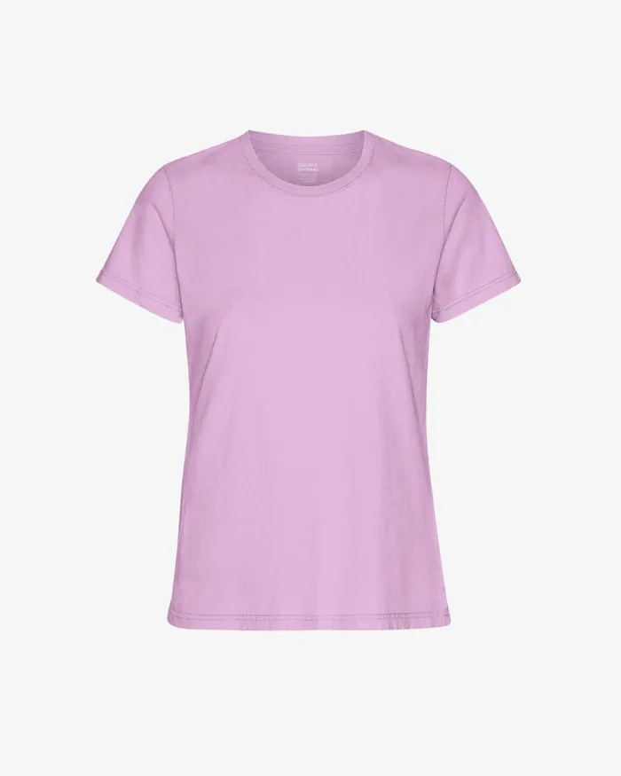 Women TShirts Colorful Standard Women Light Organic Tee Cherry Blossom