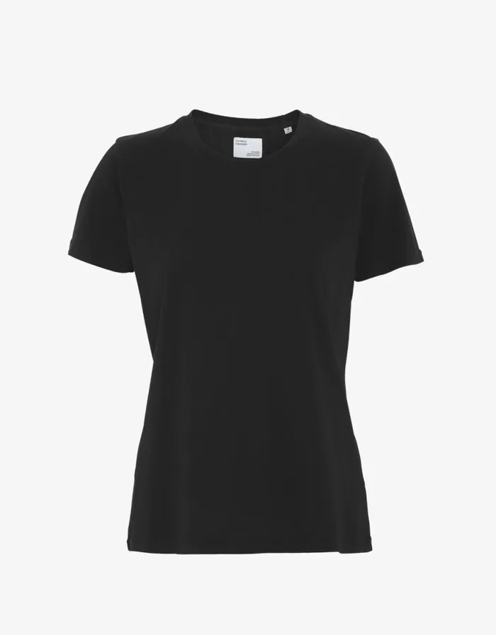 Women TShirts Colorful Standard Women Light Organic Tee Deep Black