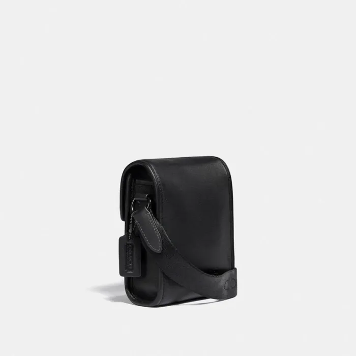 Women Tech and Travel Coach Charter NorthSouth Crossbody With Hybrid Pouch Black Women Tech and Travel Coach Charter NorthSouth Crossbody With Hybrid Pouch Black