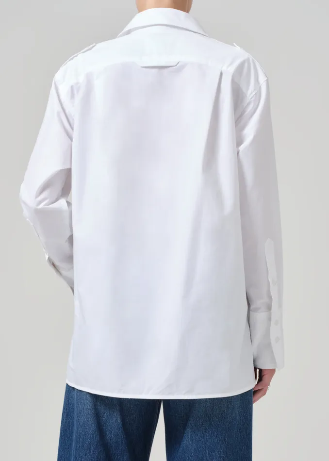 Women Tops Citizens Of Humanity Ari Shirt In White
