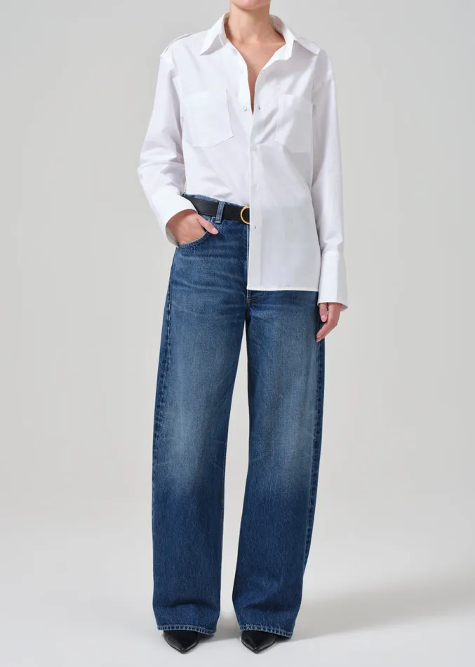 Women Tops Citizens Of Humanity Ari Shirt In White
