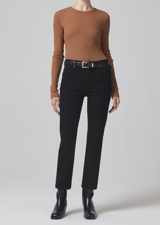 Women Tops Citizens Of Humanity Bina Crewneck In Honey