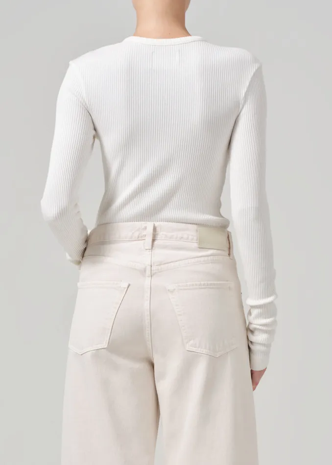 Women Tops Citizens Of Humanity Bina Crewneck In Pashmina