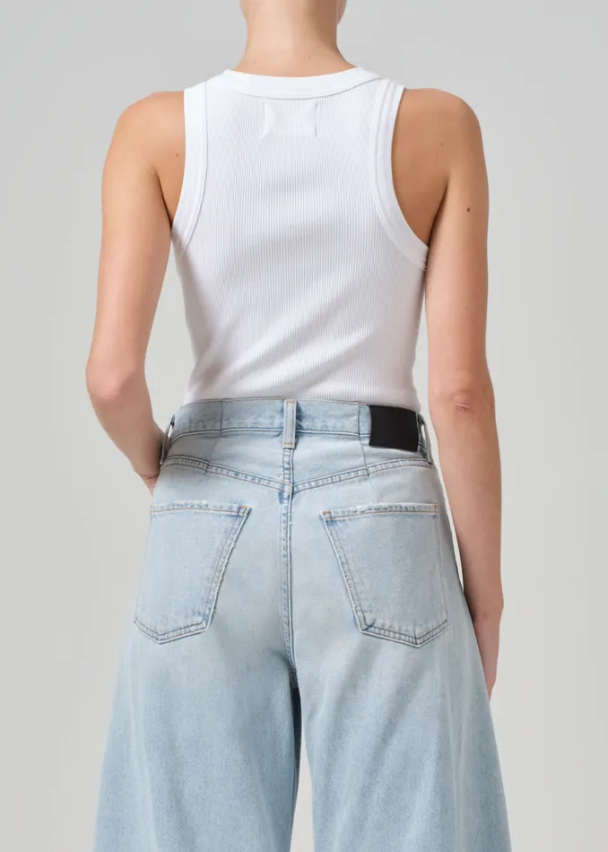 Women Tops Citizens Of Humanity Isabel Rib Tank In White
