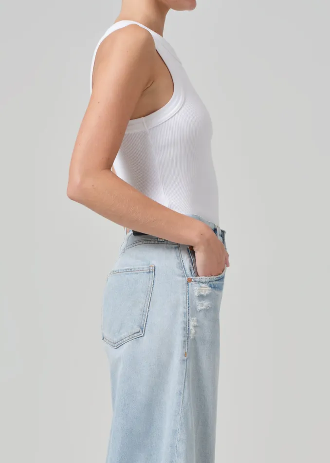 Women Tops Citizens Of Humanity Isabel Rib Tank In White