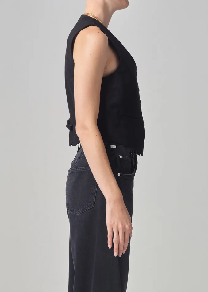 Women Tops Citizens Of Humanity Sierra Vest In Black