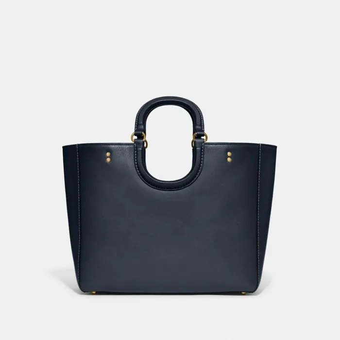Women Totes and Carryalls Coach Rae Tote In Colorblock Brassdark Denim Multi Women Totes and Carryalls Coach Rae Tote In Colorblock Brassdark Denim Multi