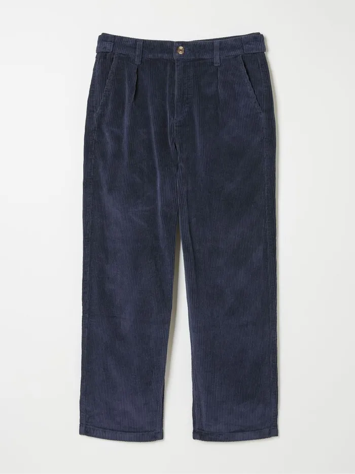 Women Trousers and Leggings Fat Face Navy Cinnamon Cord Trousers