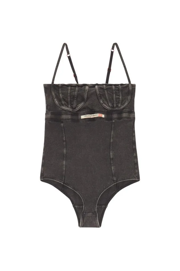 Women UfbyJedys Black Diesel Underwear