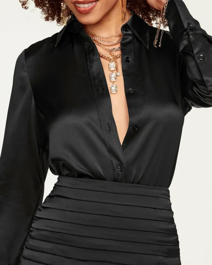 Women Victoria Button Down Blouse Sandstone Ramy Brook Tops Women Victoria Button Down Blouse Sandstone Ramy Brook Tops