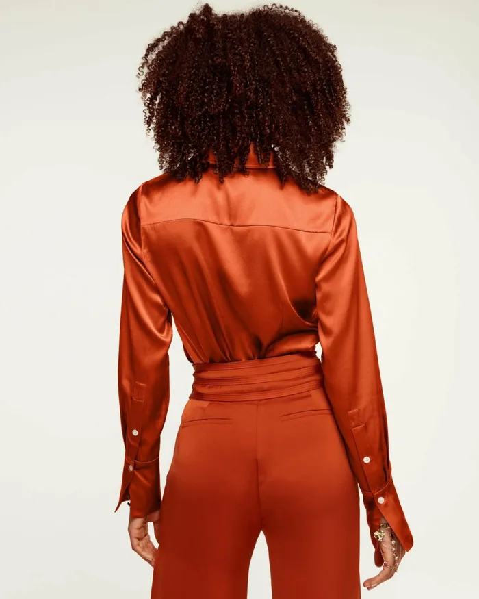 Women Victoria Button Down Blouse Sandstone Ramy Brook Tops Women Victoria Button Down Blouse Sandstone Ramy Brook Tops