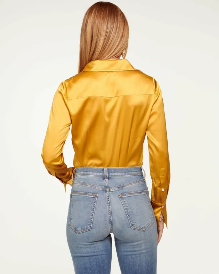Women Victoria Button Down Blouse Sandstone Ramy Brook Tops Women Victoria Button Down Blouse Sandstone Ramy Brook Tops