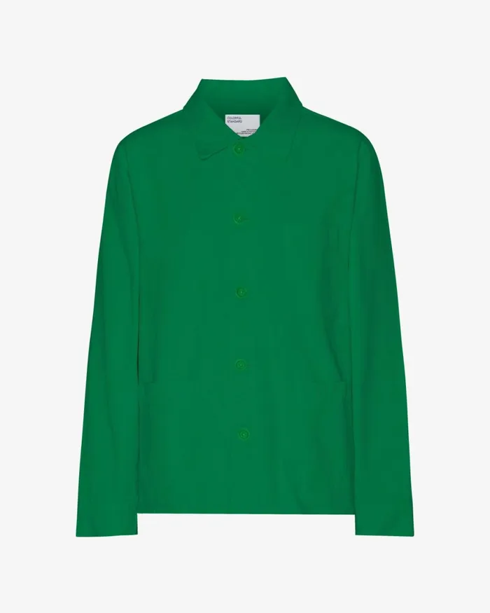 Women Workwear Jackets Colorful Standard Organic Workwear Jacket Kelly Green