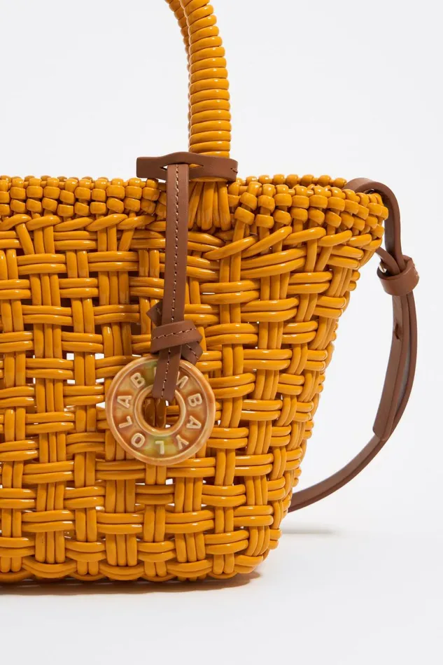 Yellow Plaited Shopper Bag Yellow Women Bimba Y Lola Crossbody Bags Yellow Plaited Shopper Bag Yellow Women Bimba Y Lola Crossbody Bags