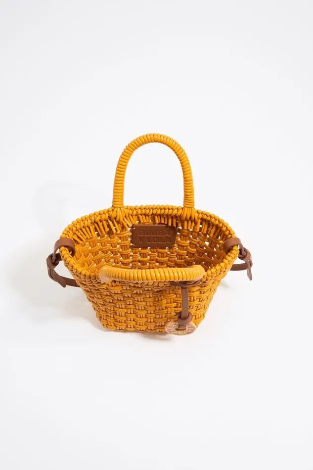 Yellow Plaited Shopper Bag Yellow Women Bimba Y Lola Crossbody Bags Yellow Plaited Shopper Bag Yellow Women Bimba Y Lola Crossbody Bags