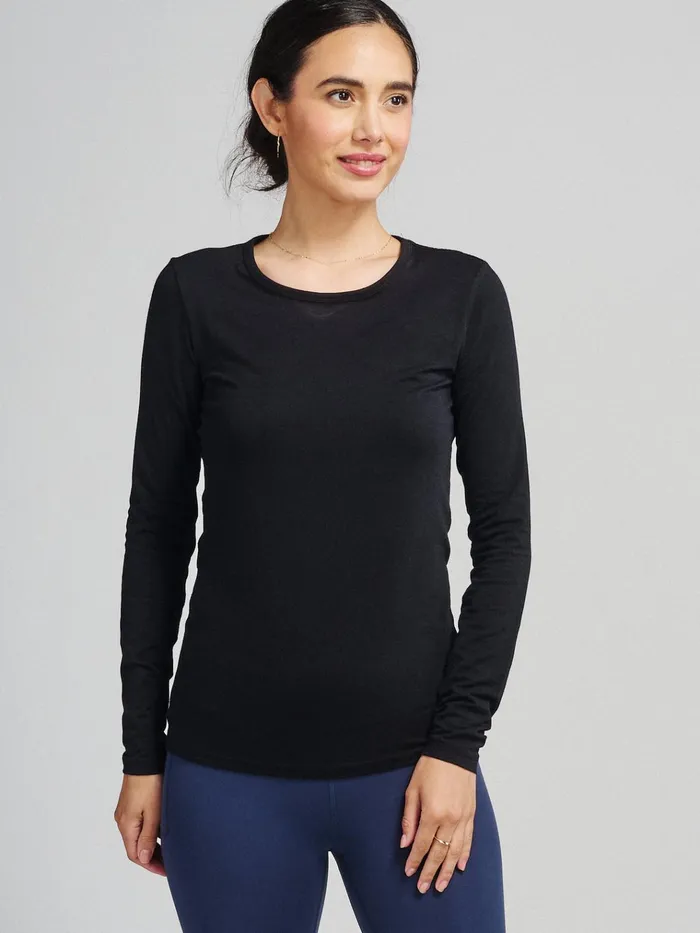 Yoga Studio Women Tasc Performance NOLA Long Sleeve TShirt