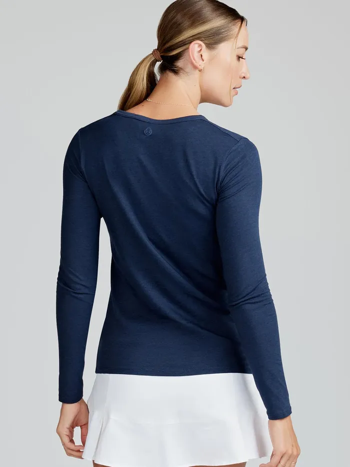 Yoga Studio Women Tasc Performance NOLA Long Sleeve TShirt