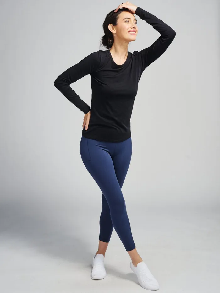 Yoga Studio Women Tasc Performance NOLA Long Sleeve TShirt