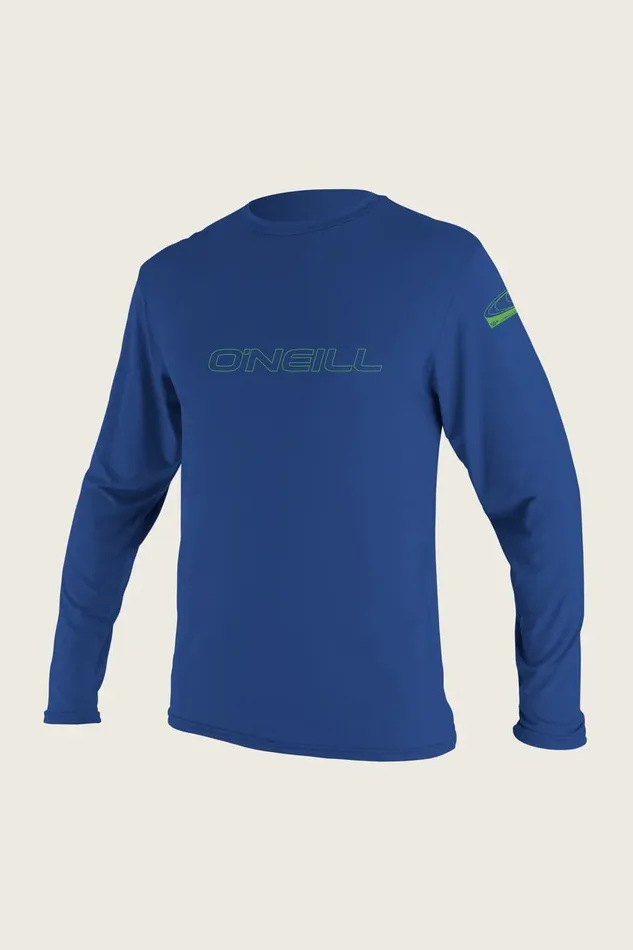 YOUTH BASIC SKINS 50 LS SUN SHIRT Pacific Kids O039NEILL Youth Wetsuits