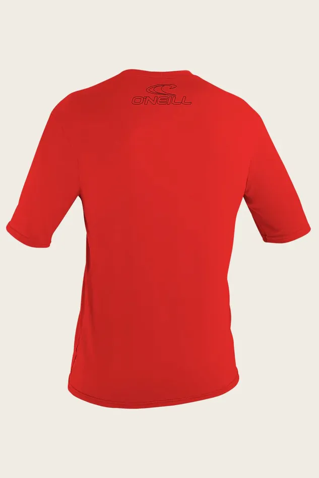 YOUTH BASIC SKINS 50 SS SUN SHIRT Red Kids O039NEILL Youth Wetsuits