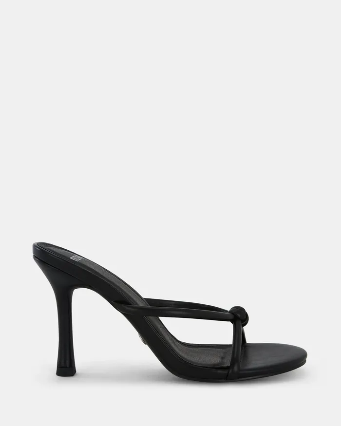ZABEEN BLACK High Heels Party NOVO Shoes Women