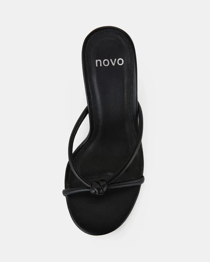 ZABEEN BLACK High Heels Party NOVO Shoes Women